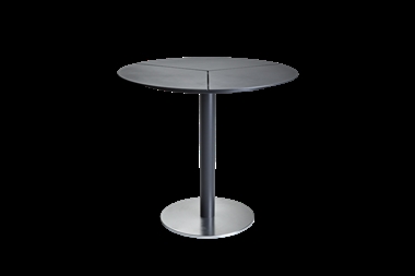 Brafab Peace cafebord - ø80 cm - Antracit - Aluminium 