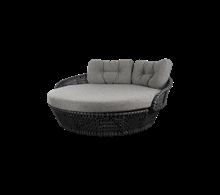 Cane-line Ocean Large Daybed. Dark grey - Dark grey hyndesæt 